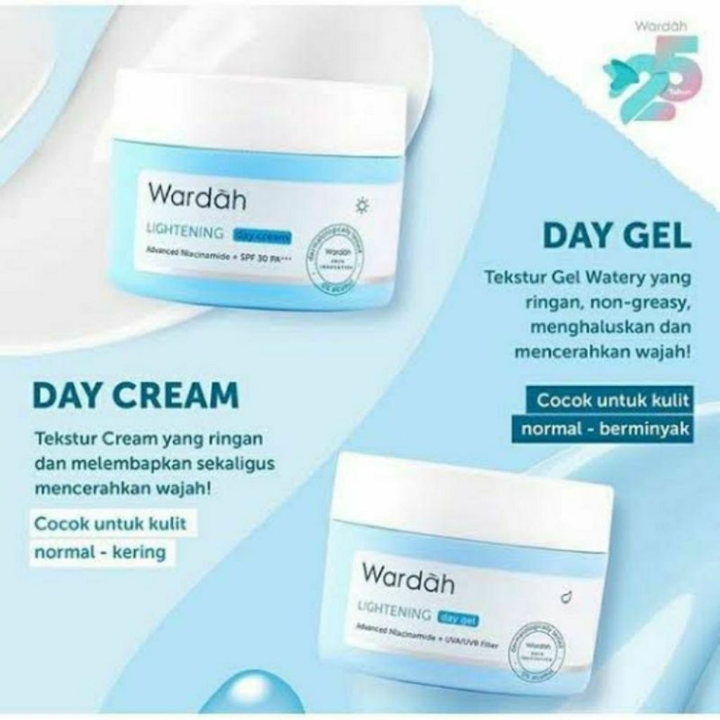 Paket Siang/Malam Wardah Lightening Cream