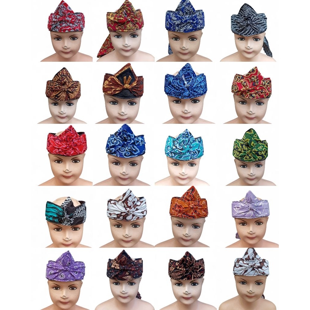 COD_iket sunda anak totopong blangkon praktis dilengkapi karet plus tali