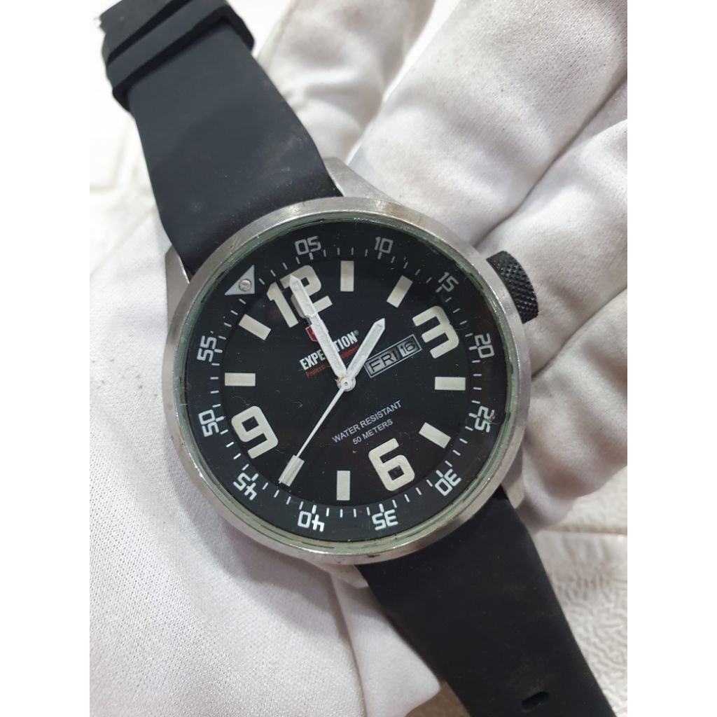 Jam Expedition E6318M Original Pria Preloved