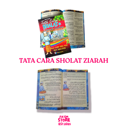 Buku Anak Islami Tata Cara Sholat Ziarah Kubur