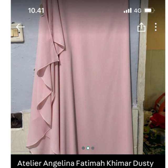 preloved fatimah khimar atelier angelina