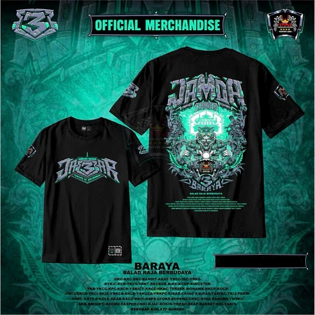 T-SHIRT KAOS JAMDA YRKI JABAR ORIGINAL MERCHANDISE