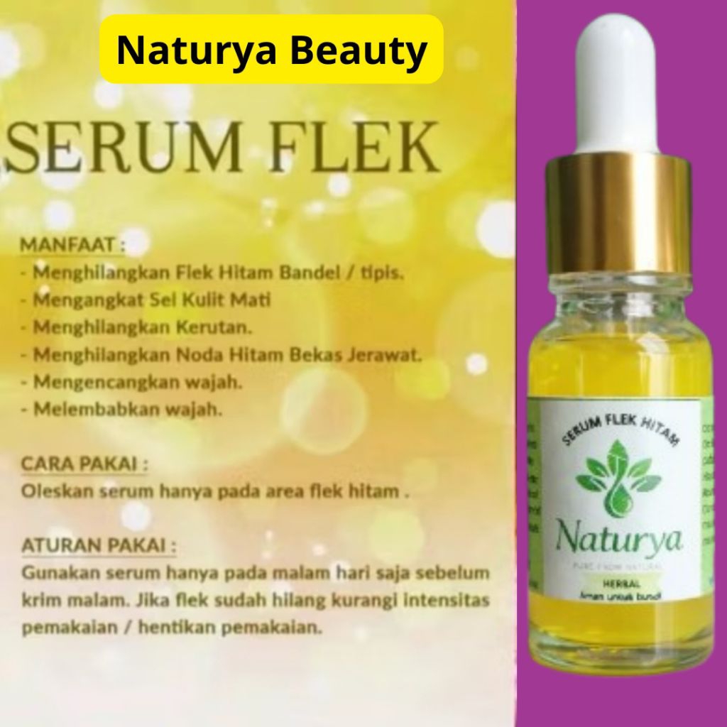 Serum penghilang flek hitam yang ampuh tebal bandel membandel skin care solution untuk wajah