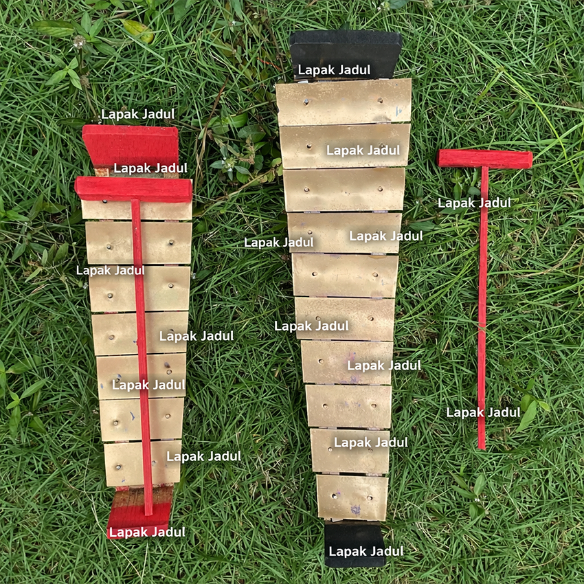 Lapak Jadul Xylophone Gambang Mainan Edukatif Anak Saron Alat Musik Tradisional Gamelan Toti Bonus P