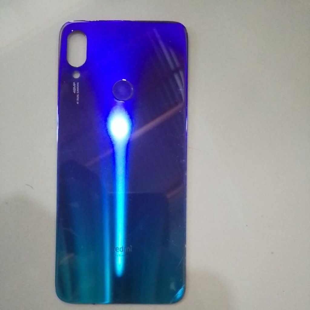 casing belakang+sidik jari redmi note 7 ori copotan (minus)