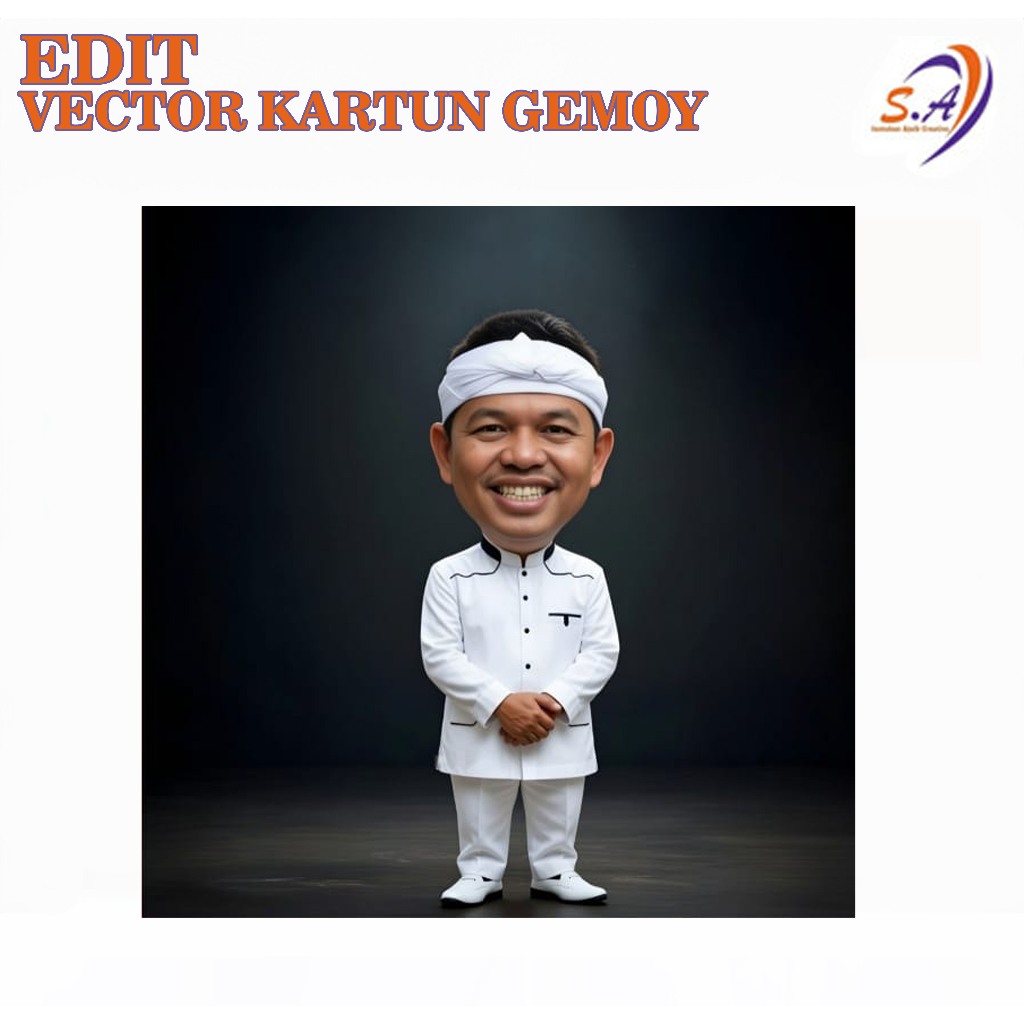 PROFESIONAL EDITING KARTUN GEMOY I VEKTOR KEREN I VEKTOR KEKINIAN I SMUDGE ART I UBAH FOTO JADI KART