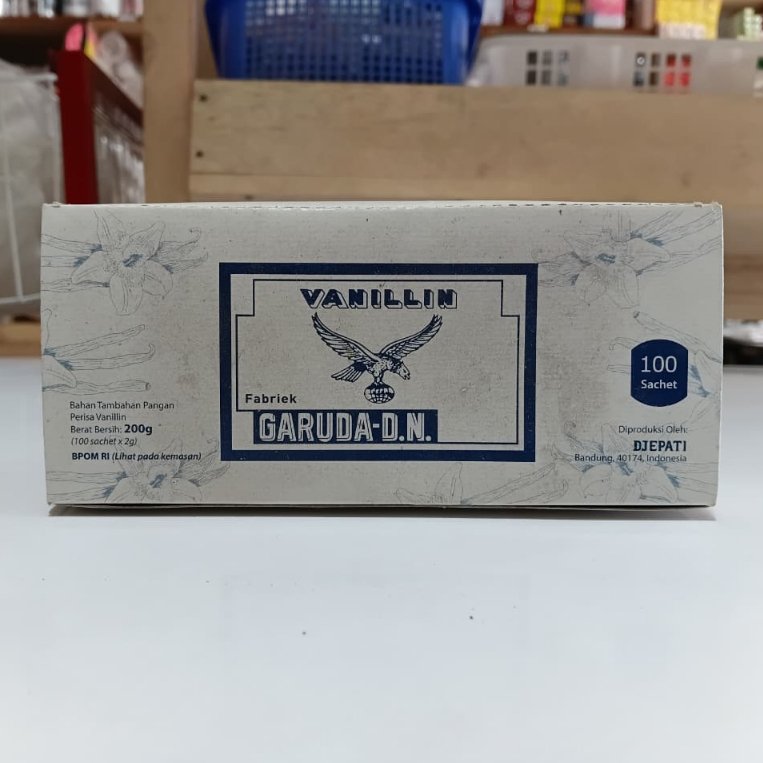 Vanillin Garuda 1 Pack Isi 100 Pcs