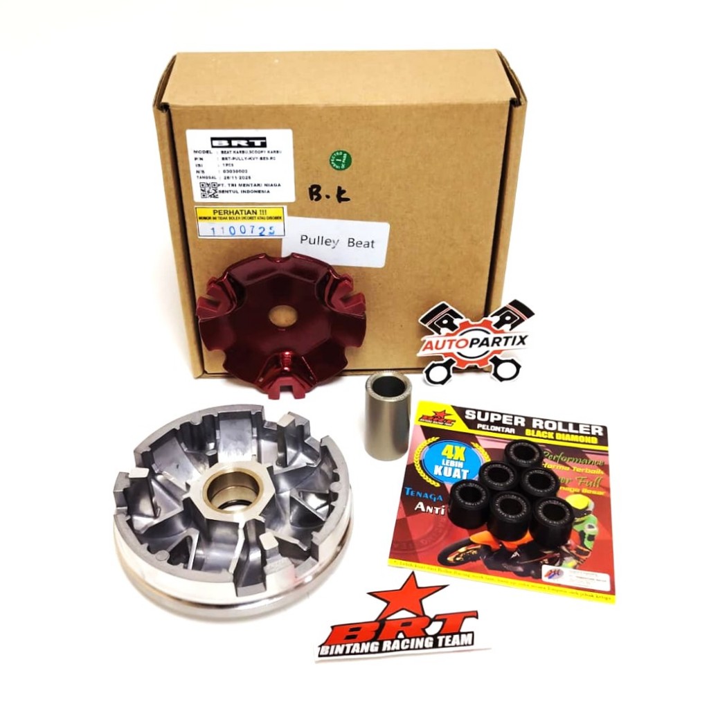 RUMAH PULY PULLY + ROLLER BRT BEAT Karbu SCOOPY Karbu VARIO 110 Karbu Rumah Roller Rumah Pulley BRT