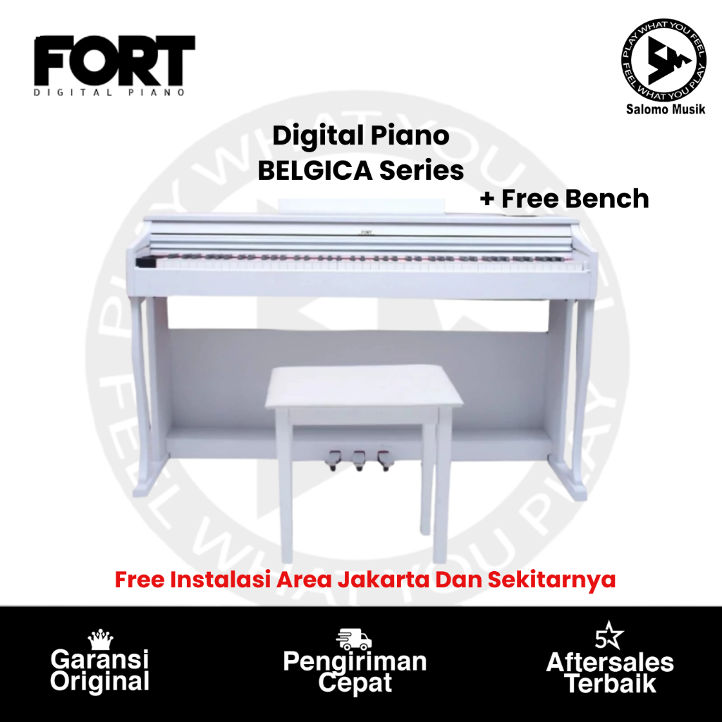 Digital Piano Fort Belgica Original