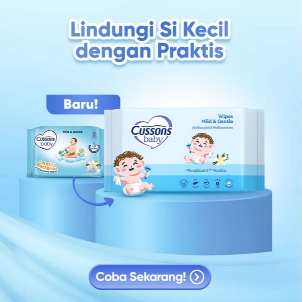 CUSSONS~ Tissue Basah