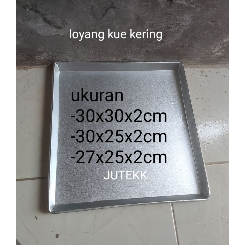 MURAH, LOYANG KUE KERING LOYANG OVEN 30X30X2CM