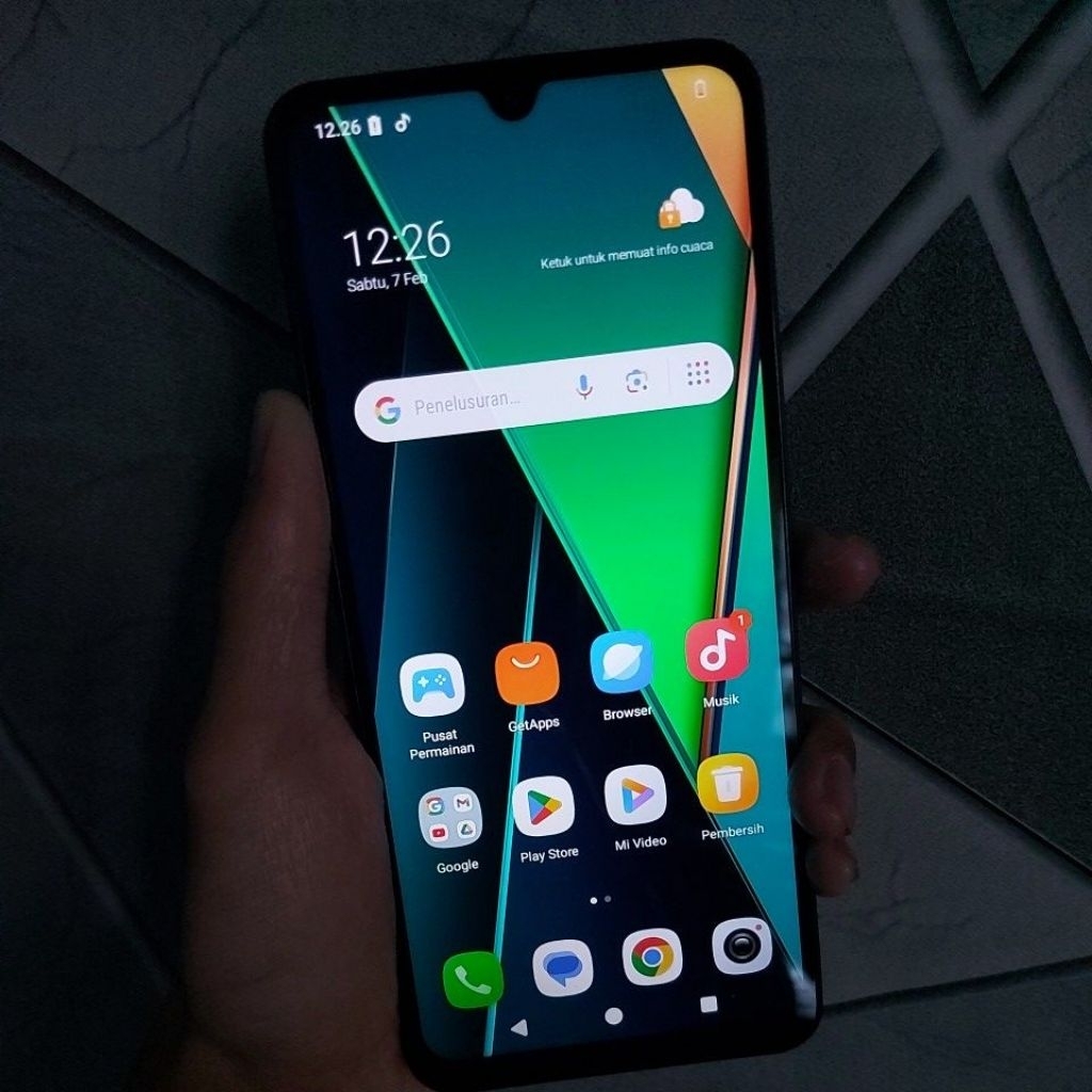 hp second Redmi A5 Ram 4/128 kel Hp&softcase saja