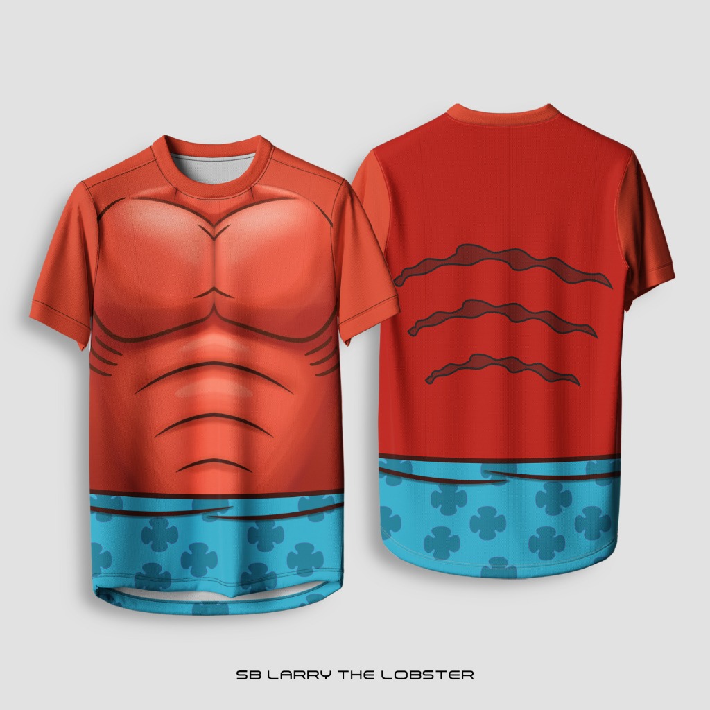 Jersey Harian Drifit Premium 3R Kartun Spongebob ( SB LARRY THE LOBSTER )