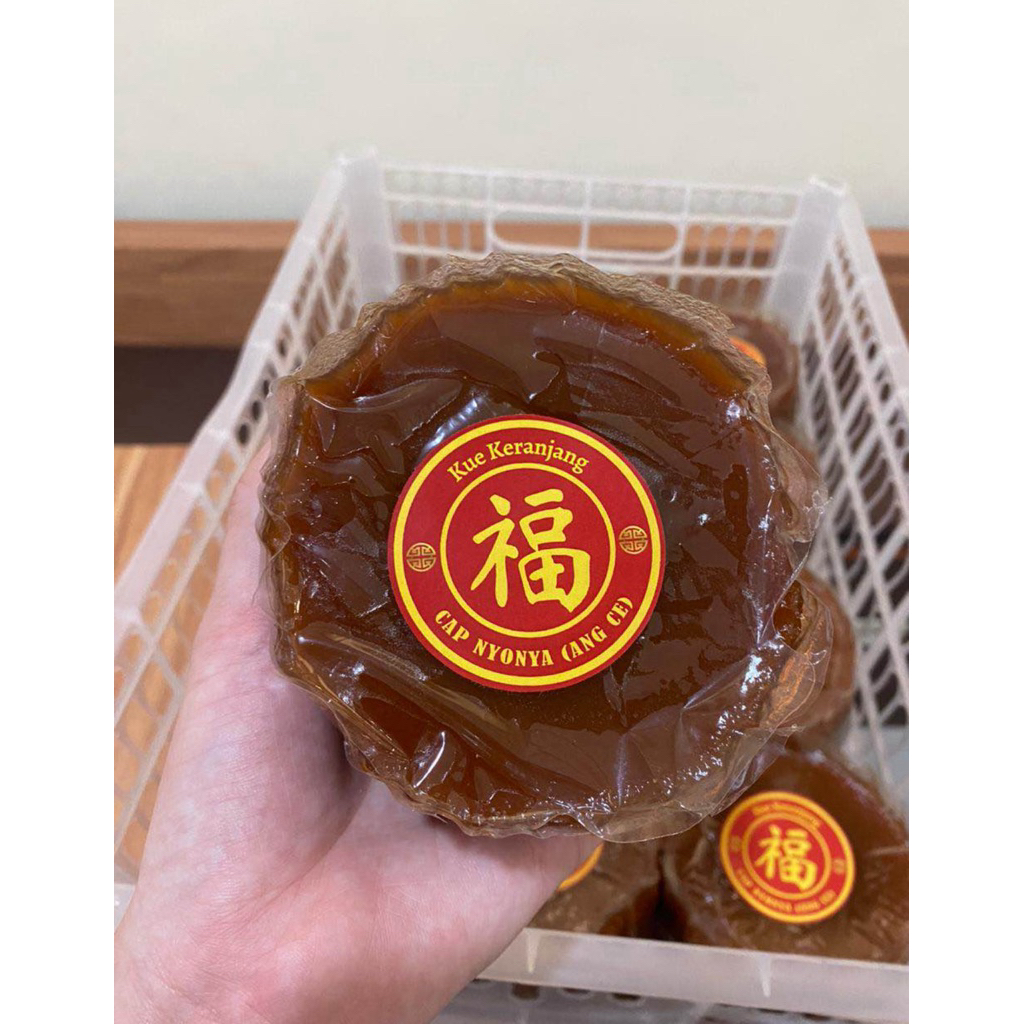 Homemade Tiam Kue Keranjang Premium Hampers Imlek Kue Bakul ukuran 1kg isi 2 Asli Pontianak 100% Gul