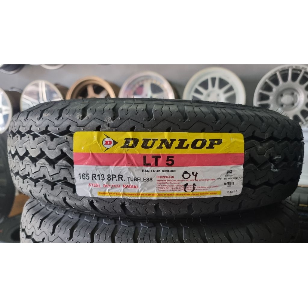 Ban Dunlop 165/13 LT5 Tahun 2025