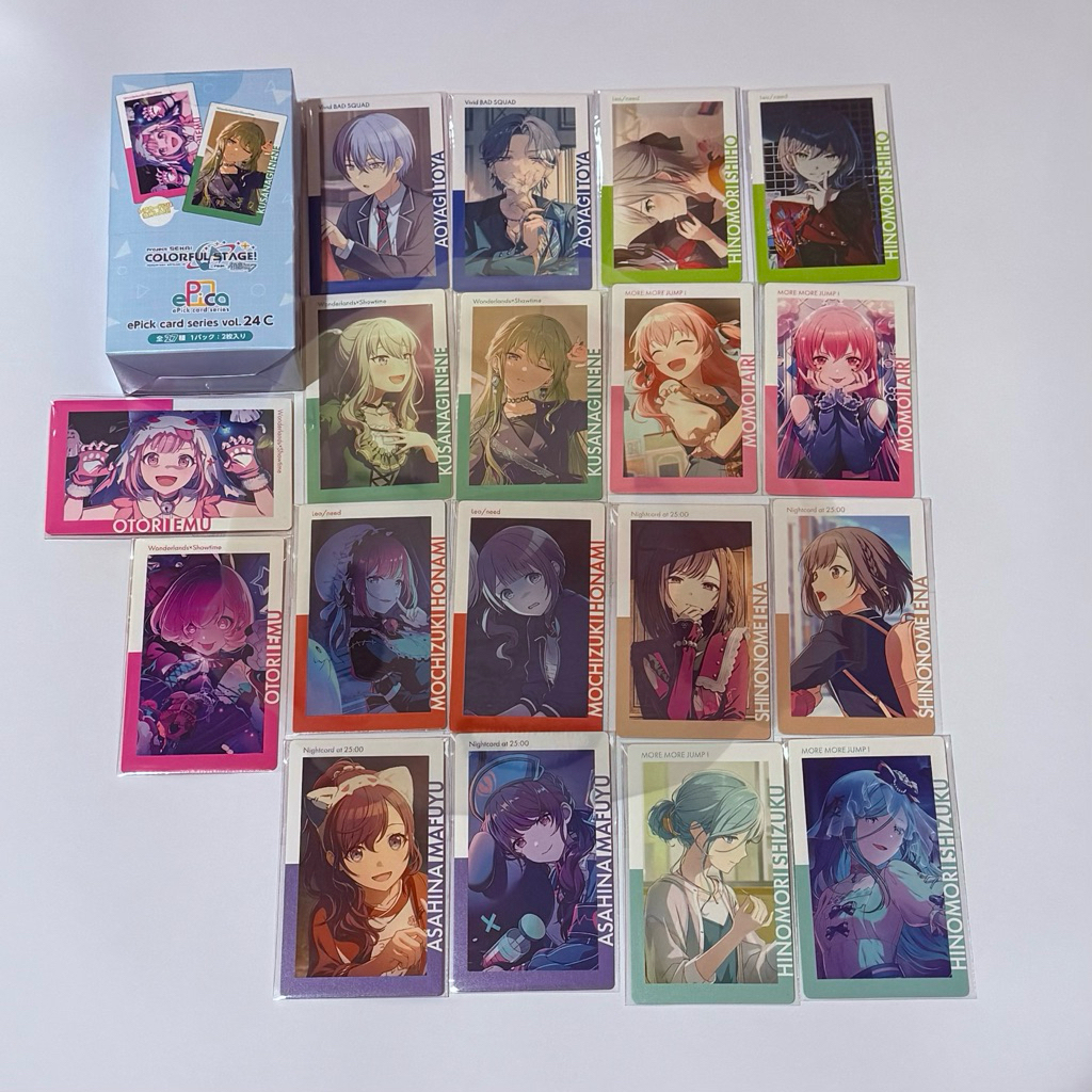 Official Merch Project Sekai Epick Epika Card Vol 24C Anniv 4th Halloween Toya Nene Airi Shiho Ena E