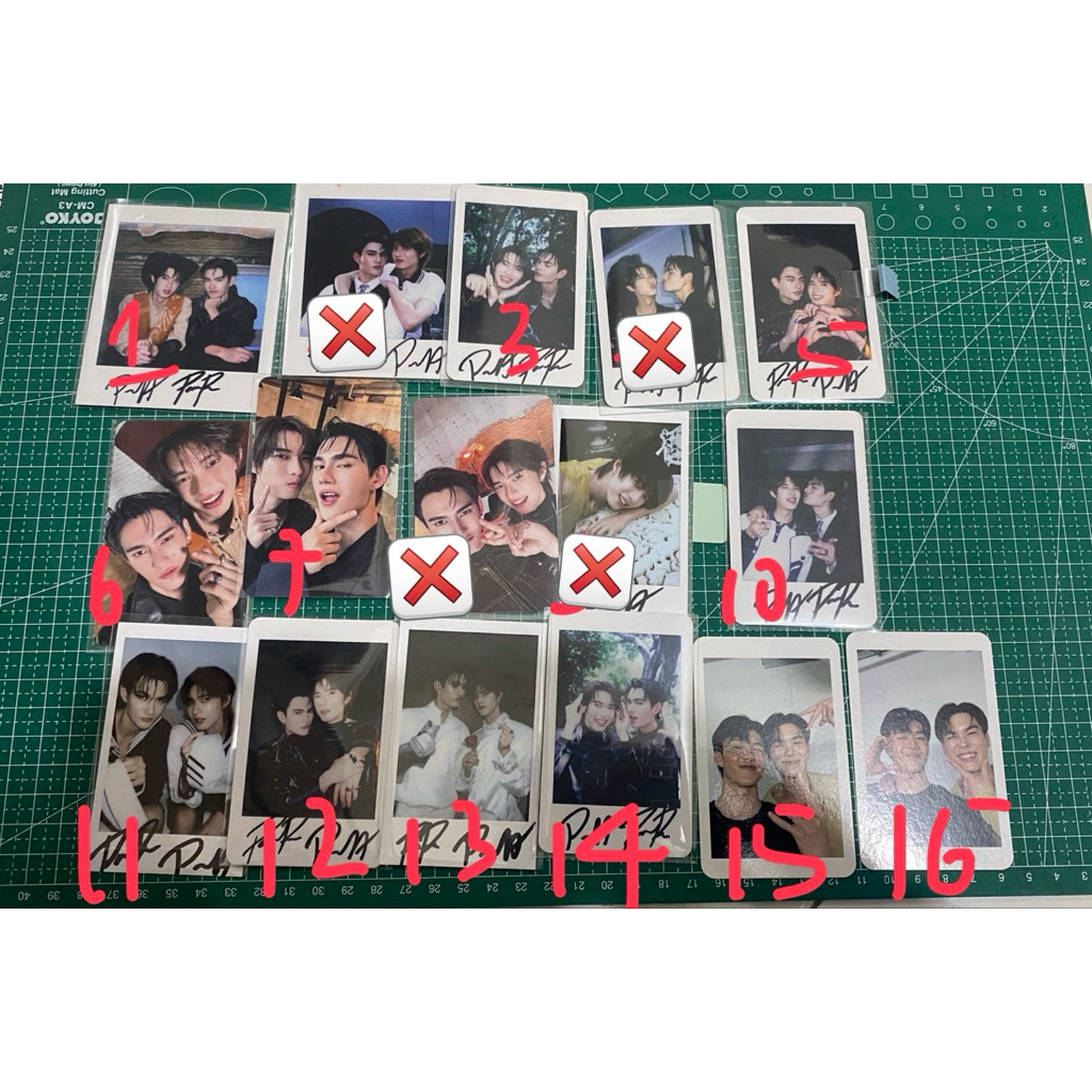 POOHPAVEL MEENPING PHOTOCARD OFFICIAL POLAROID THAILAND THAI POOH PAVEL