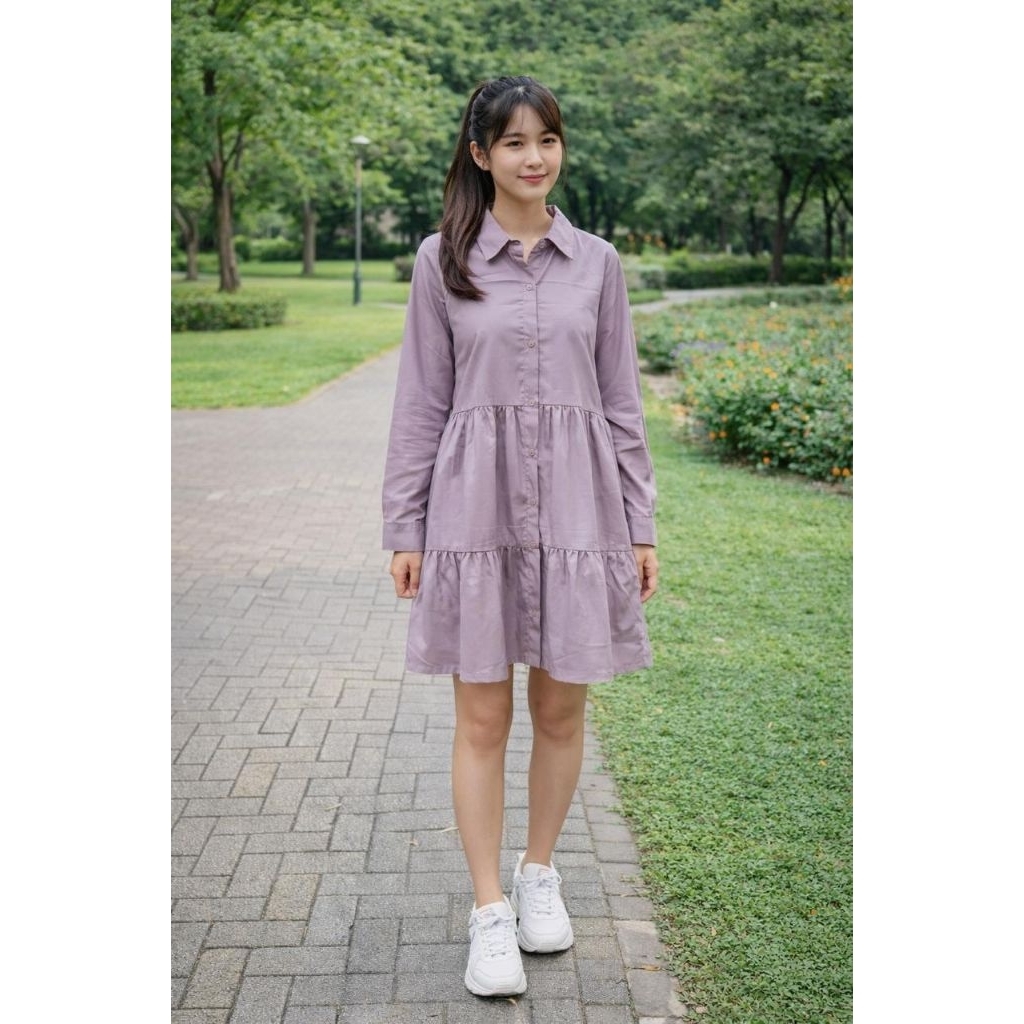 Kemeja Ungu/Outer Ungu/Tunik Ungu