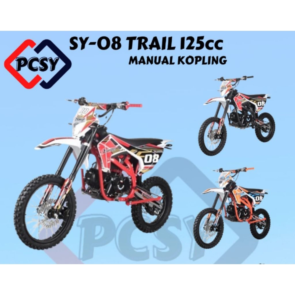 Mini Trail PC SY 08 125Cc Manual Kopling SY 08 125Cc Double Starter