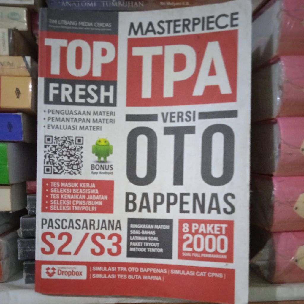 top fresh TPA versi oto Bappenas pasca sarjana S2/S3 masterpiece