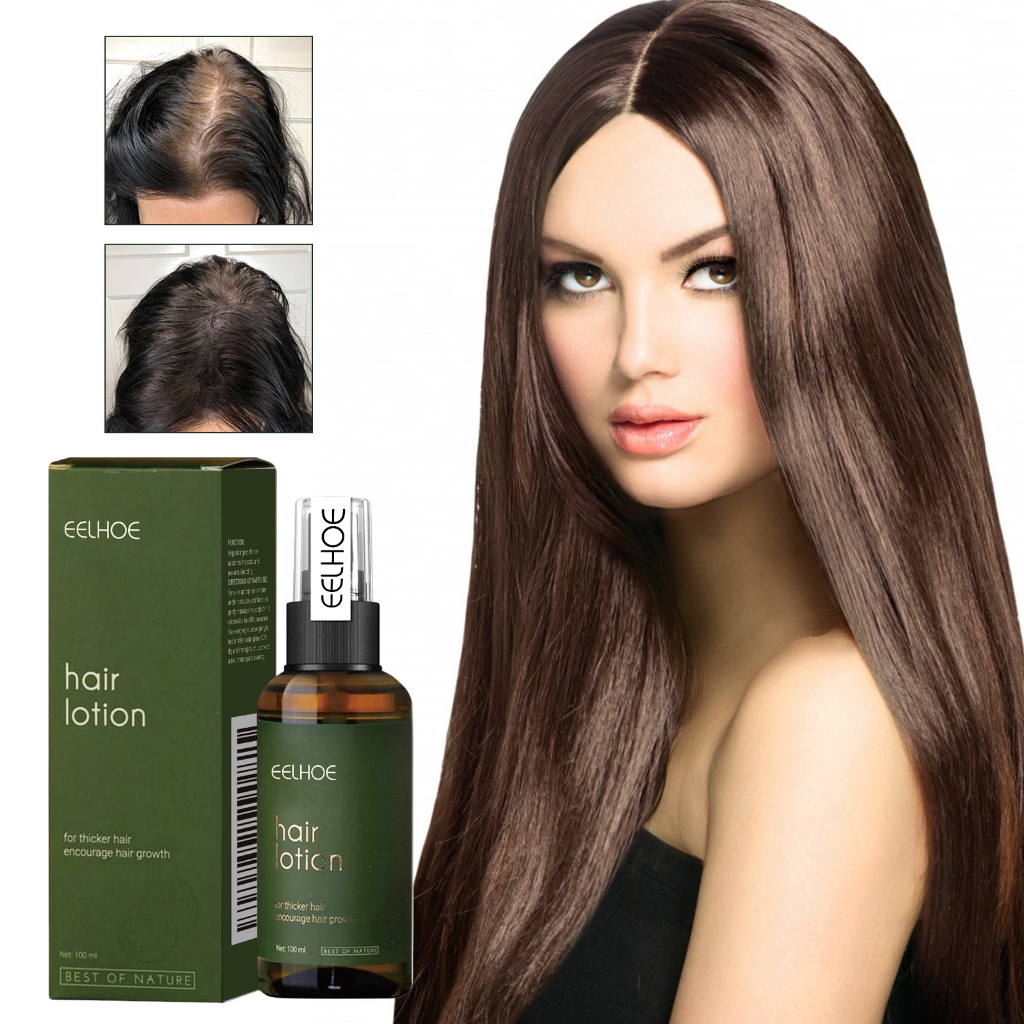 EELHOE Hair Growth Spray 100ml Grapefruit Hair Growth Serum Spray Penumbuh Rambut Botak Rontok Hair 