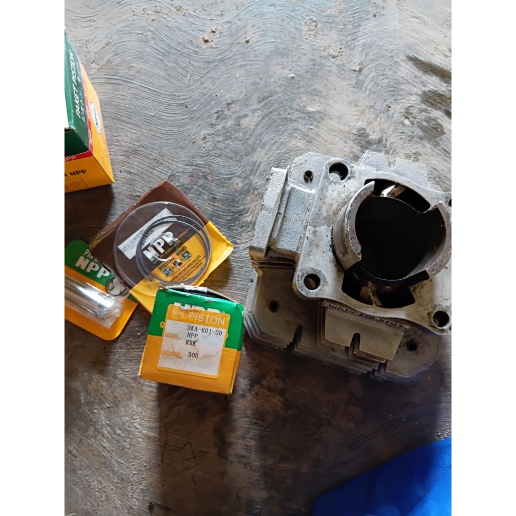 blok rxking kode Y4 original bawaan motor