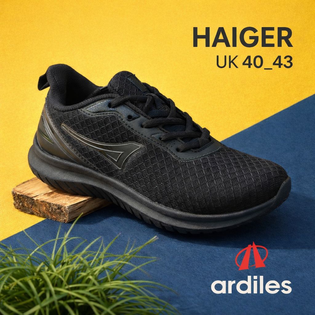 Sepatu sekolah ardiles HAIGER ARSOVIC sepatu cowok dewasa sepatu hutam sepatu sekolah smp smk sepatu