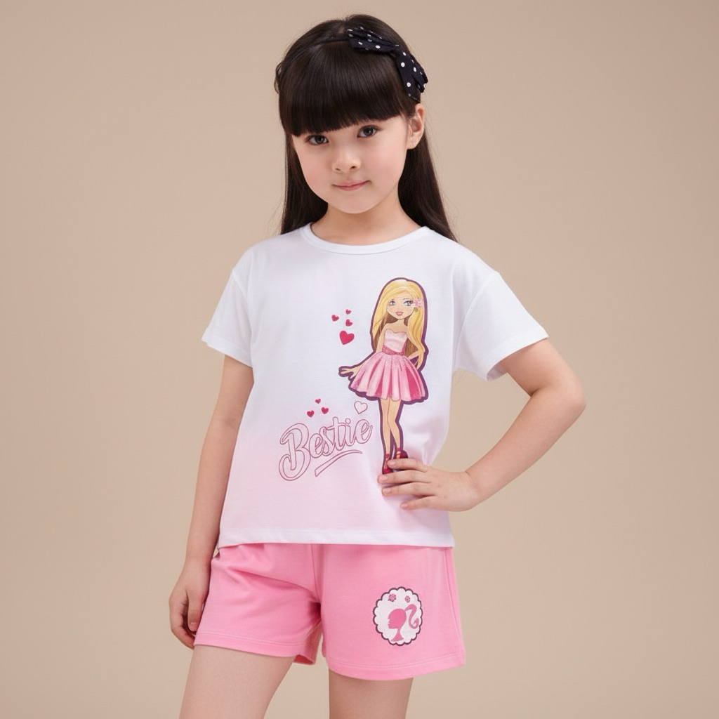 Playhouse Baby Doll Anak Perempuan 12 Tahun Stelan Baju Anak Cewek Umur 3 - 15 Tahun