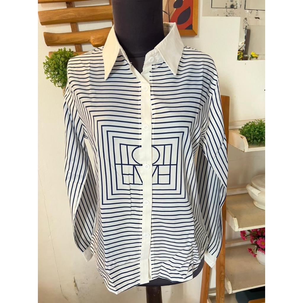 Prelove | Kemeja Loewe Garis-Garis