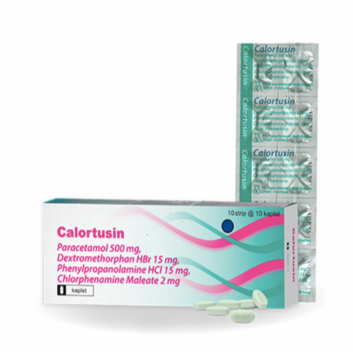 CALORTUSIN PER BOX ll meredahkan demam dan flu