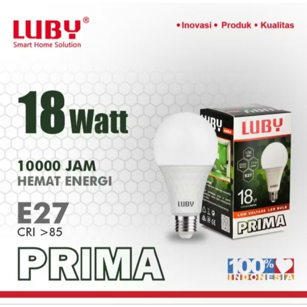 Lampu Led Luby Prima 18 Watt