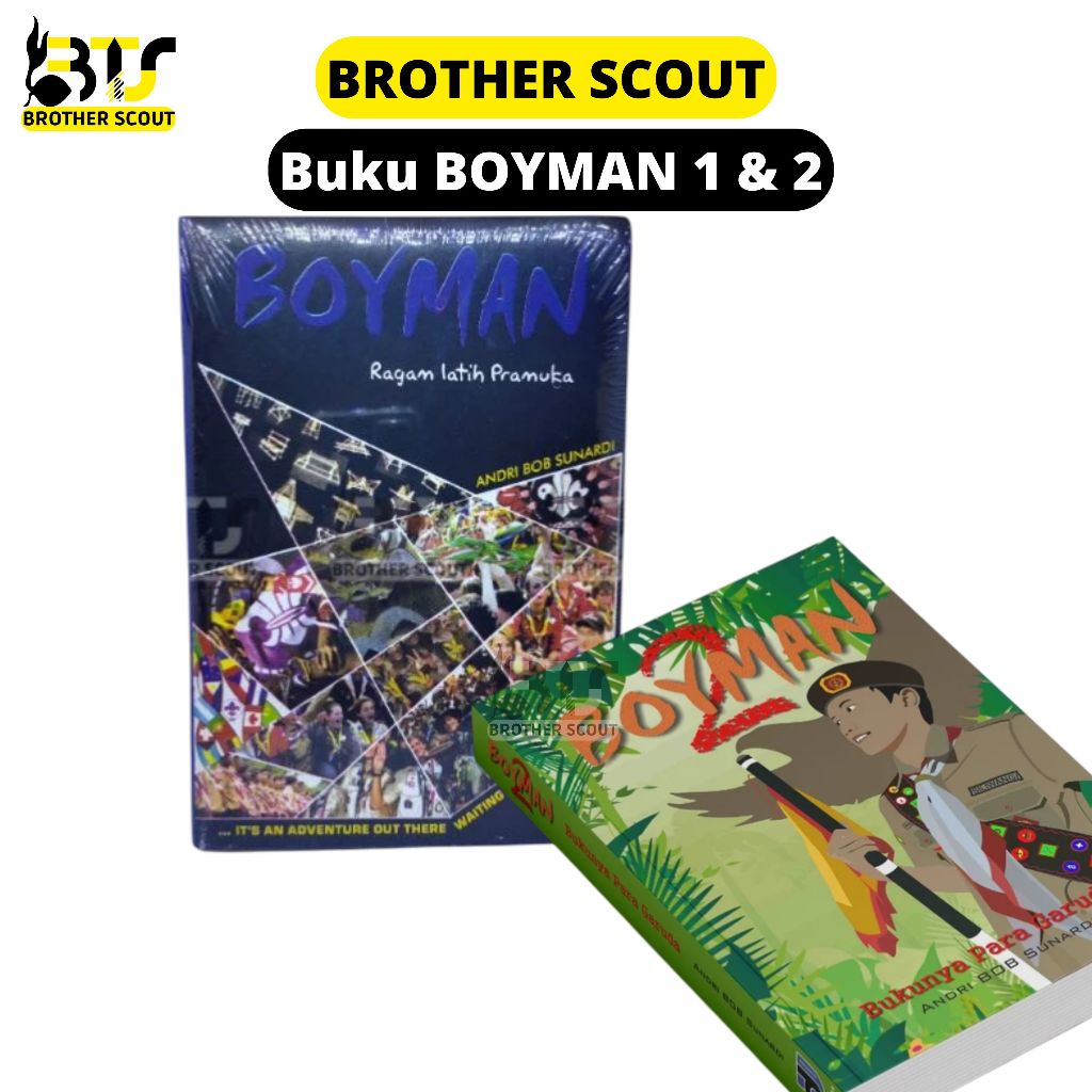 Buku BOYMAN Pramuka 1 / Boyman 2