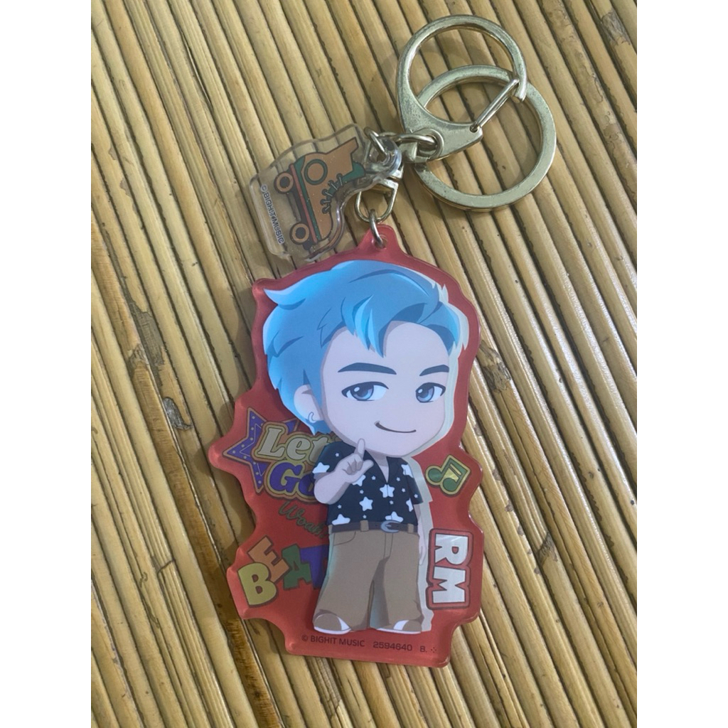 BTS Rapmonster (RM) Keychain Official Second