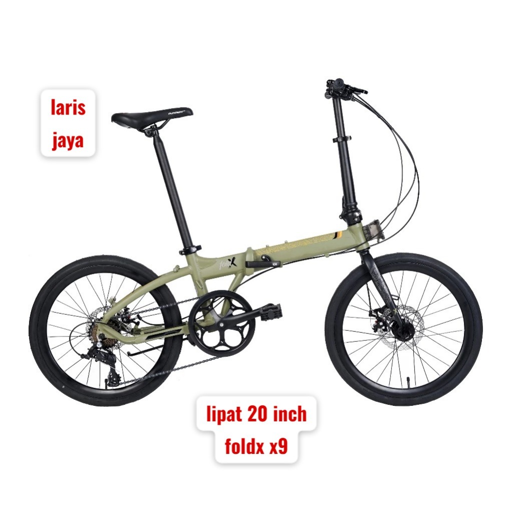 SEPEDA LIPAT ELEMENT POLICE MILAN 20 INCH , SEPEDA LIPAT FOLDING BIKE ELEMENT FOLDX X9 SEPEDA LIPAT