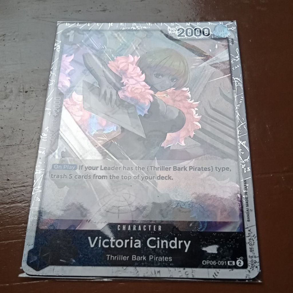 Victoria Cindry Pirate Flag Foil - OP06-091 UC - One Piece TCG