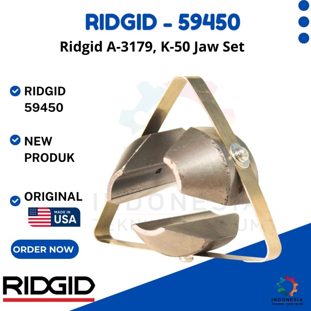 Ridgid A-3179, K-50 Jaw Set-59450
