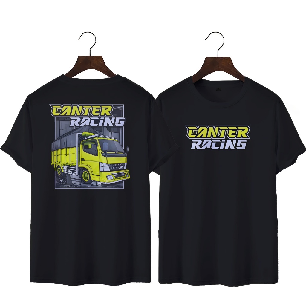 Kaos Baju Truk Canter Racing Kaos Truk Oleng Canter Mania Dewasa Pria Wanita Terbaru
