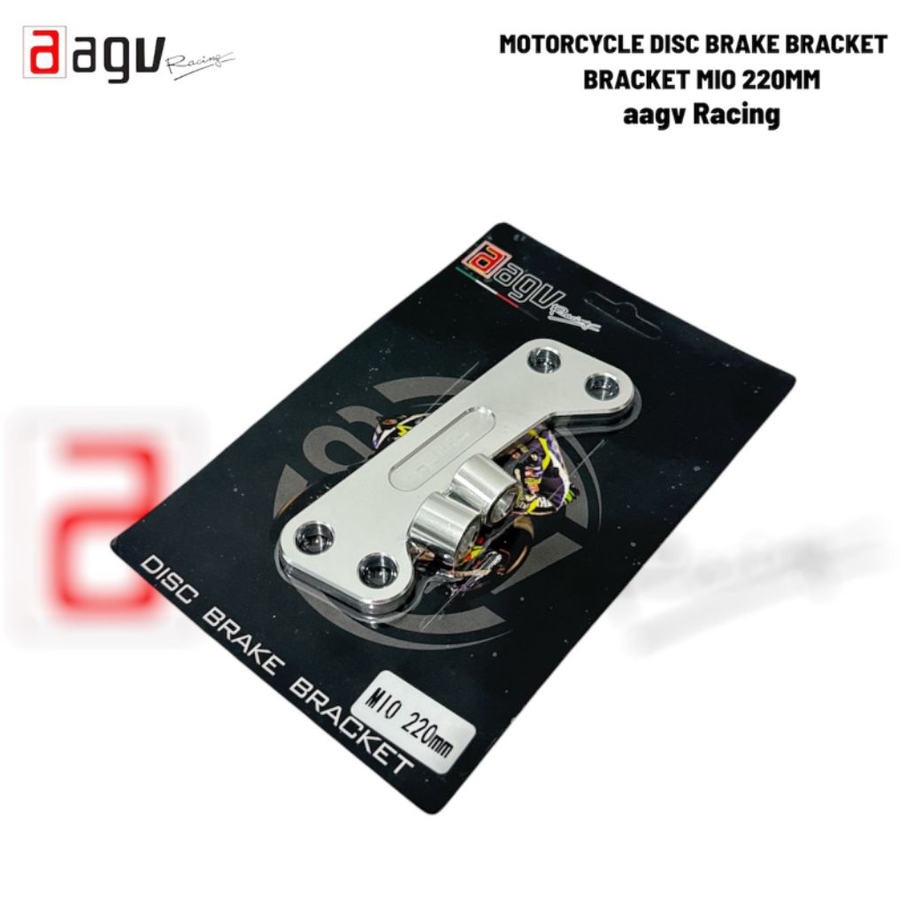 aagv racing - Breket Kalifer Standar Piringan Disc Cakram 220mm Mio