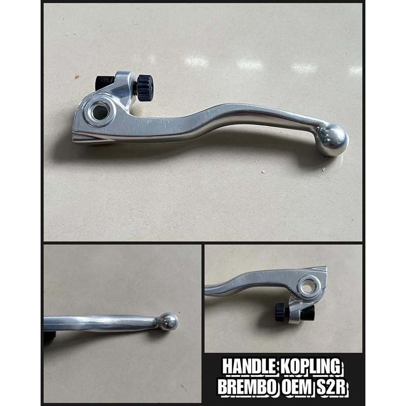 Handle Kopling Brembo Original OEM Ducati Monster S2R S4R - Tuas Kopling Brembo Silver Original Ital