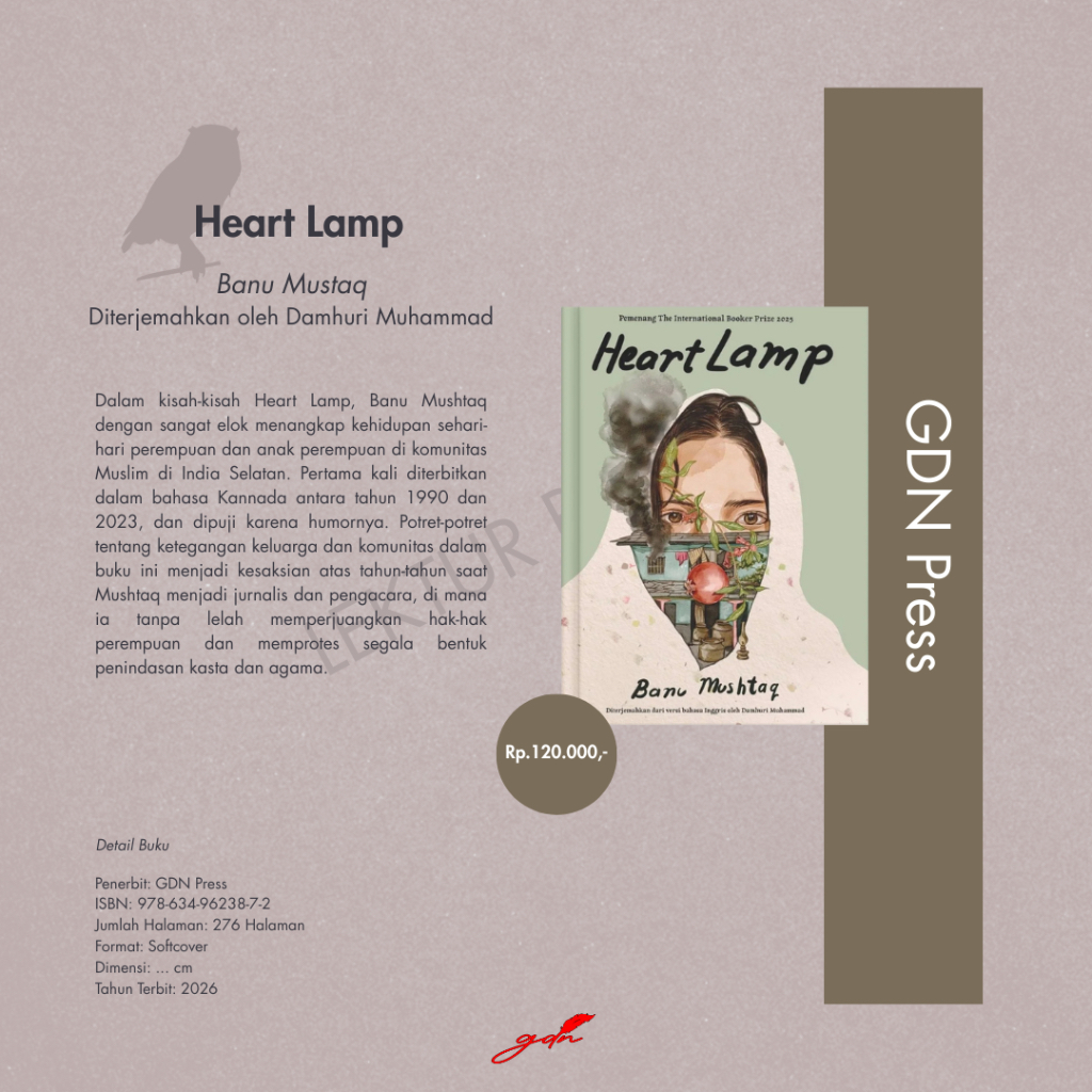 Heart Lamp by Banu Mustaq diterjemahkan oleh Damhuri Muhammad