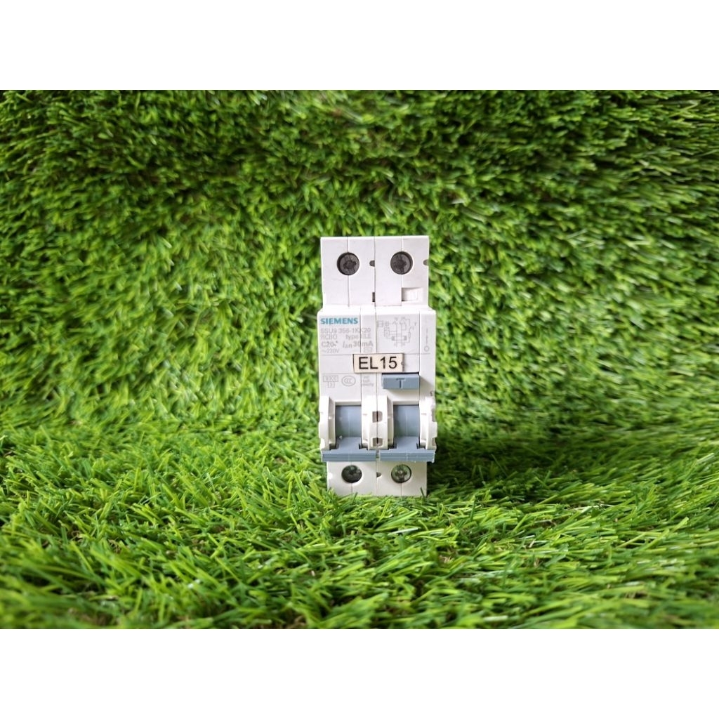 RCCB/ELCB TYPE ELE SIEMENS 2P/PHASE 20 amper SECOND COPOTAN NORMAL