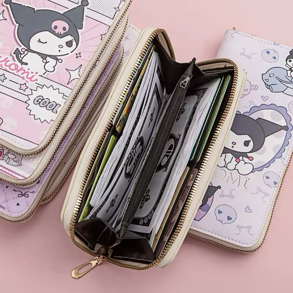 HOT ERIKAWAI SHOP DOMPET KARAKTER MOTIF LUCU DOMPET LIPAT PENDEK DOMPET PANJANG DOMPET KECIL CEWEK