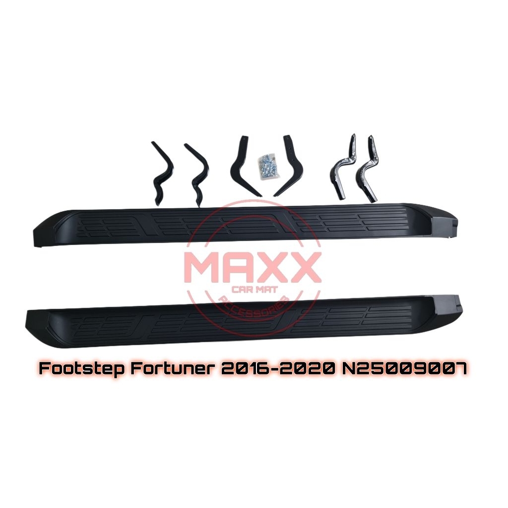 Footstep Toyota Fortuner 2016-2025/ Injakan kaki Samping Mobil Toyota Fortuner 2016-2025 Model Lama