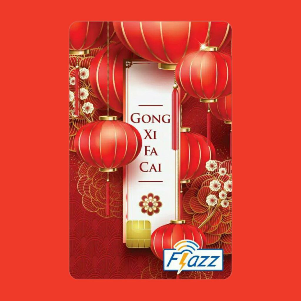 Flazz BCA Gen 2 /Gen2  IMLEK / CHINESE NEW YEAR (CNY) EDITION 2021 RED LAMPION / GONG XI FA CAI / LA