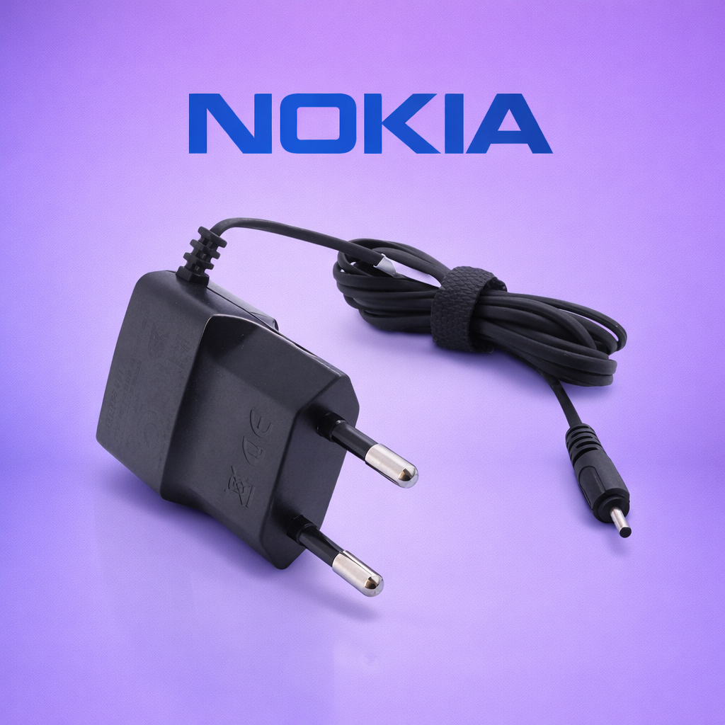 [Packing Dus] Charger nokia N95 non pack colokan kecil casan nokia lubang kecil nokia hp jadul