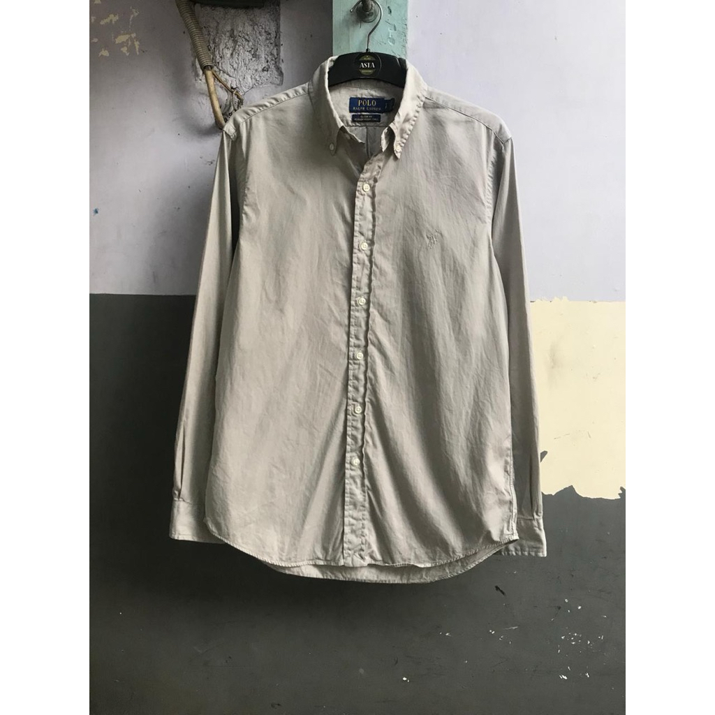 kemeja Ralph Lauren polos lengan panjang preloved