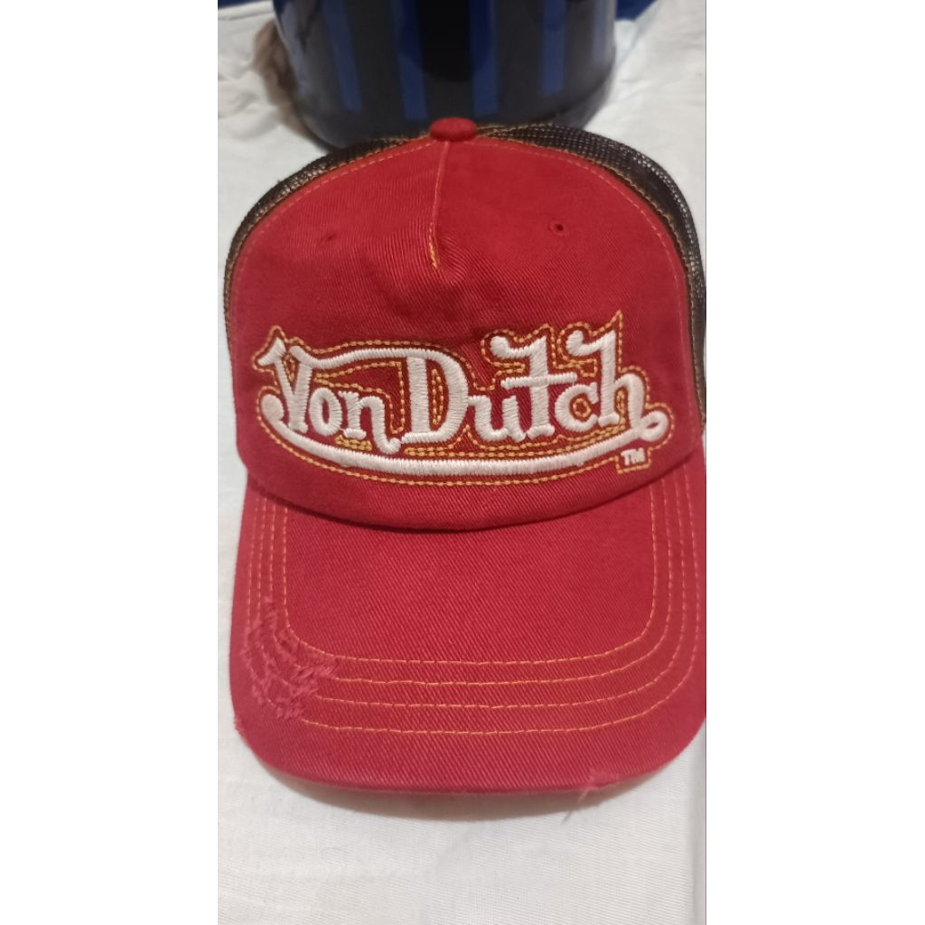 Topi Original Von Dutch visor ripet