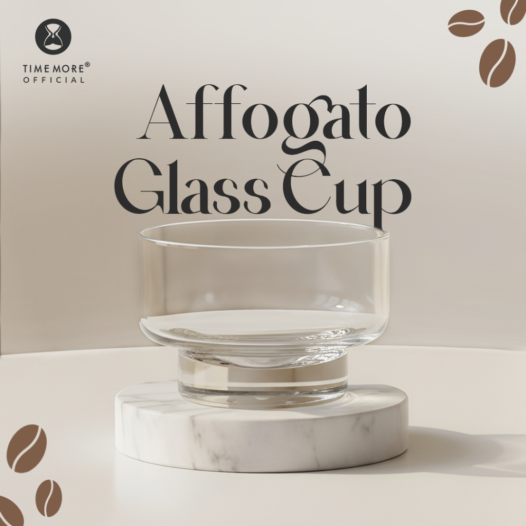 Timemore Affogato Glass Cup | Gelas Kopi Serbaguna