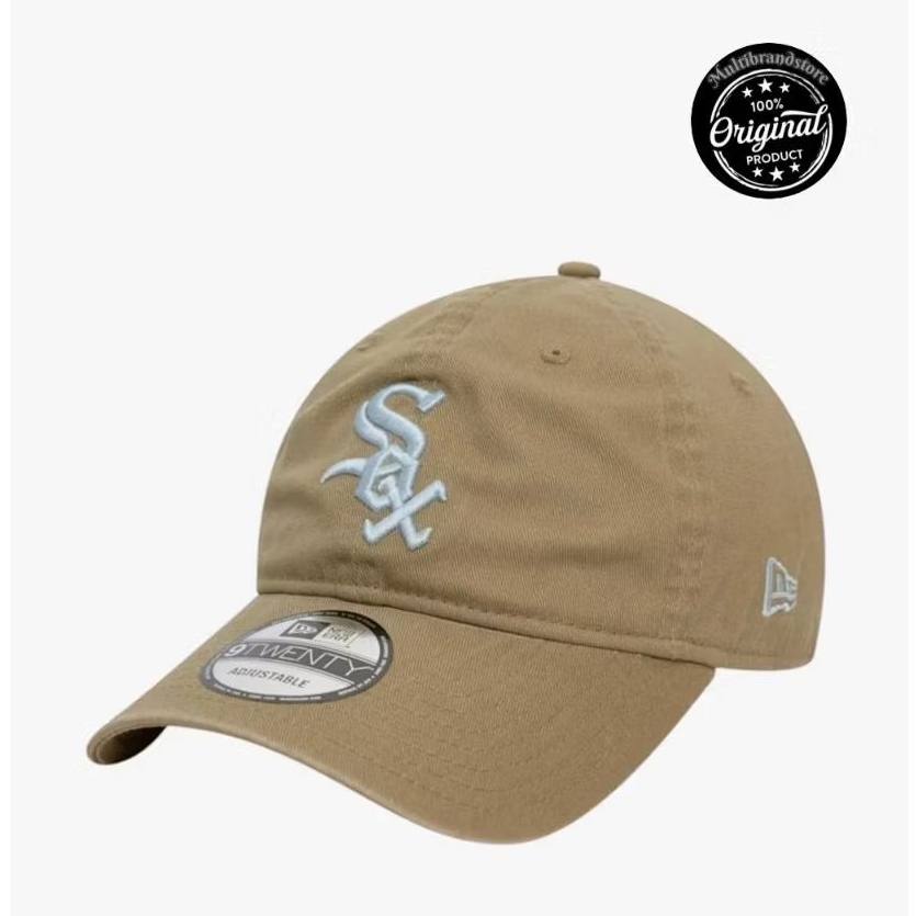 New Era 920 Neutral Washed Unisex Caps - British Khaki