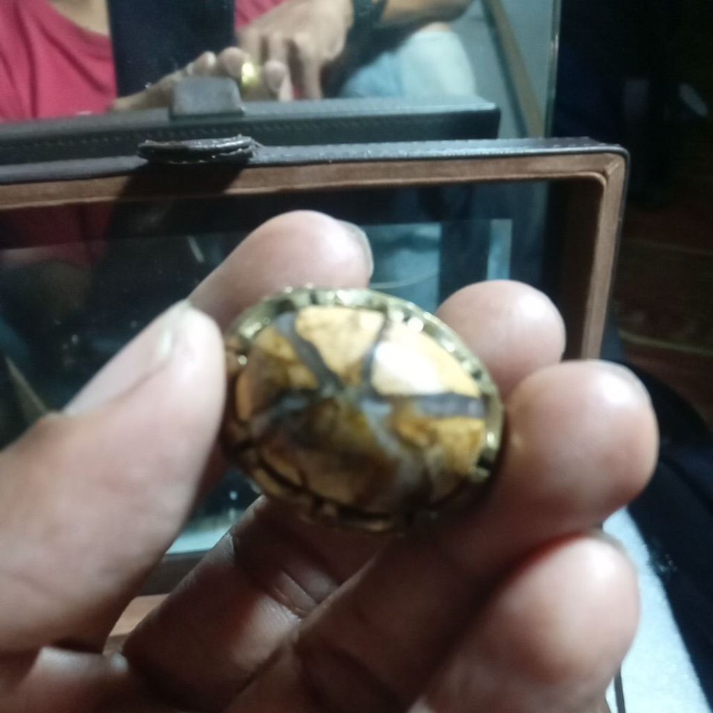 Natural Galih Kelor Motif Tapak Jalak Srigunting